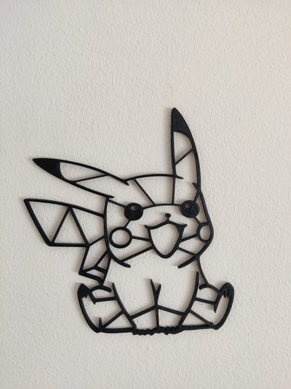 wall art pikachu