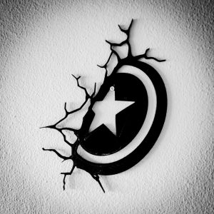 Wall Art decorativo Escudo Capitán América