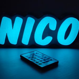 Lámpara LED personalizada